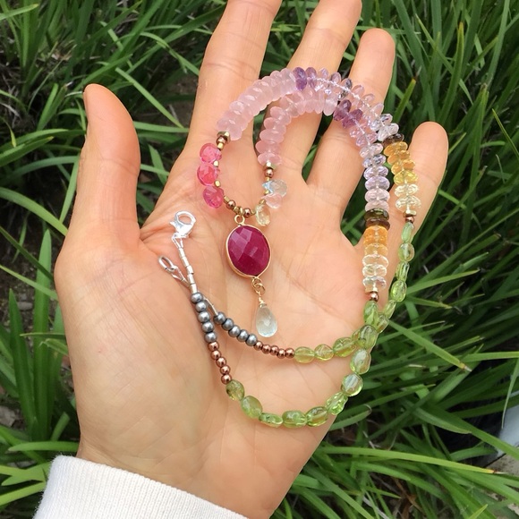 New Sundance Charm Gemstone Necklace - Picture 10 of 14